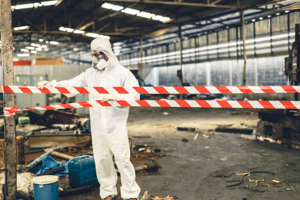 Professional Odor Removal technician working in Empire, NV